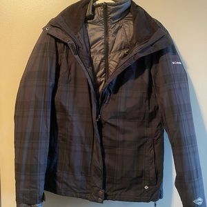 Ladies Columbia 2 in 1 Winter Jacket